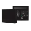 2-pack DLS Flatsub Midi vägghängningsbar aktiv subwoofer, mattsvart