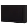 2-pack DLS Flatsub 8.2 vägghängningsbar aktiv subwoofer, mattsvart