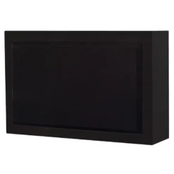 2-pack DLS Flatsub 8.2 vägghängningsbar aktiv subwoofer, mattsvart