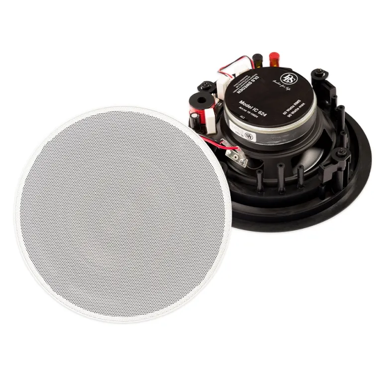 4-pack DLS IC624 med System One SC4B högtalarväxel