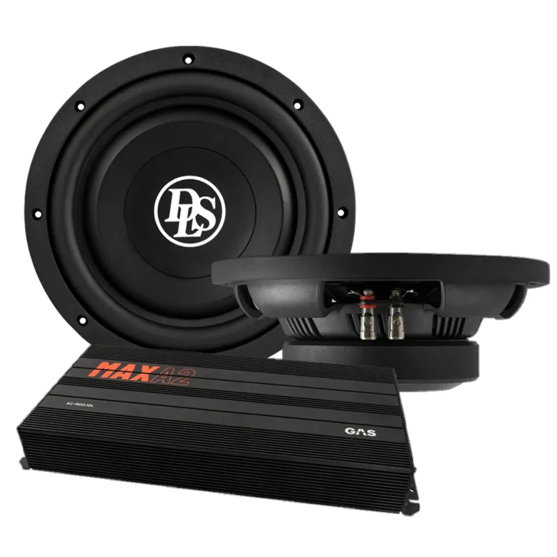 2-pack DLS Performance PS10 & GAS MAX A2-1500.1D, baspaket