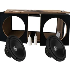 2-pack DLS Reference 2x12 tums baslåda med RCW12.D2, i byggsats