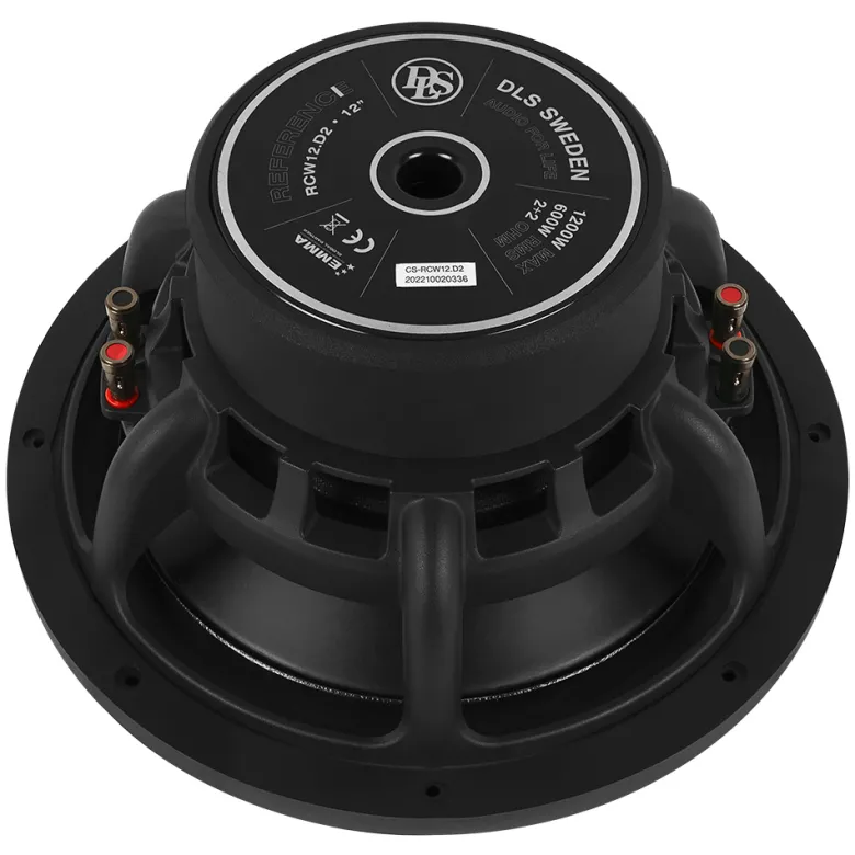 2-pack DLS Reference 2x12 tums baslåda med RCW12.D2, i byggsats