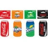 4-pack doftgranar med doft av Coca-Cola, Sprite, Fanta & Coca-Cola Zero