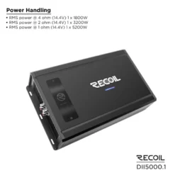 2-pack DS18 EXL-XX15.4DHE med Recoil DII 5000.1, 2x15
