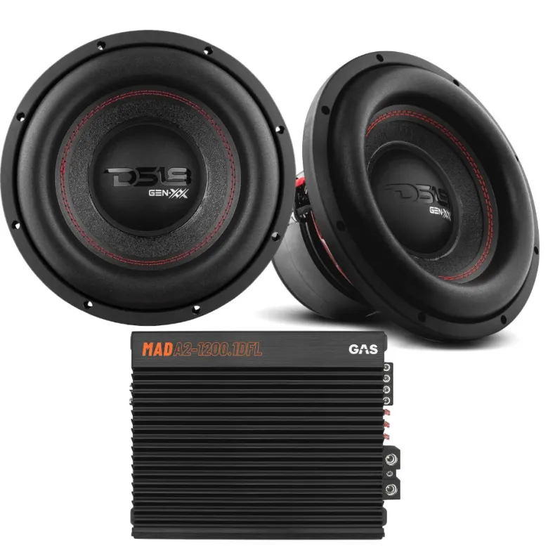 2-pack DS18 GEN-XX10.4DHE & GAS MAD A2-1200.1DFL, baspaket