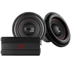 2-pack DS18 GEN-XX12.4DHE med Bass Habit RA3600W, 2x12 baspaket