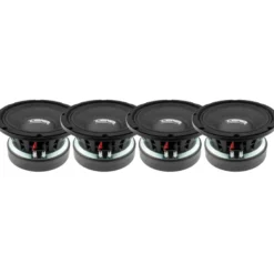 4-pack DS18 Pancadão PRO-1KP8.4, extrem 8 tums midbas