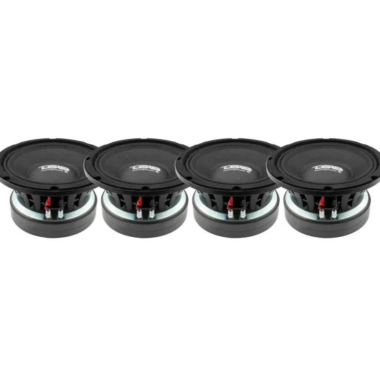 4-pack DS18 Pancadão PRO-1KP8.4, extrem 8 tums midbas