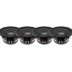 4-pack DS18 Pancadão PRO-1.5KP10.4, extrem 10 tums midbas
