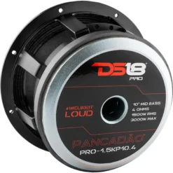 4-pack DS18 Pancadão PRO-1.5KP10.4, extrem 10 tums midbas