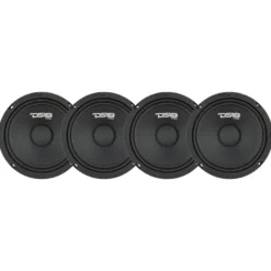 4-pack DS18 PRO-GM6.4, 6.5 tums midbas