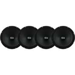 4-pack DS18 8PRO400MR-4, 8 tums midbas