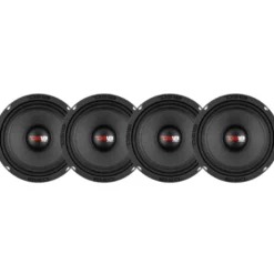 4-pack DS18 PRO-X6.4M, 6.5 tums midbas