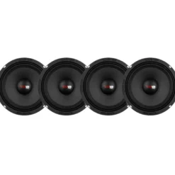 4-pack DS18 PRO-X8.4M, 8 tums midbas