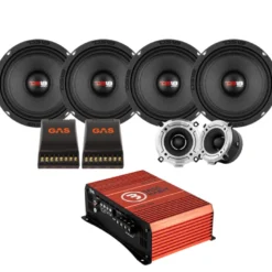 4-pack DS18 PRO-X6.4M & TW120, SPL-paket med steg