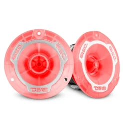 4-pack DS18 PRO-X6.4RGBCAP med PRO-TW1L, SPL-kit med RGB LED-belysning