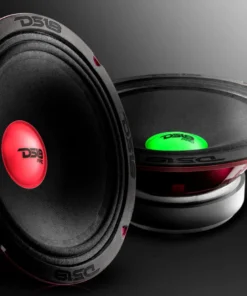 4-pack DS18 PRO-X8.4RGBCAP, 8 tums midbas med RGB LED-belysning