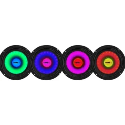 4-pack DS18 PRO-X6.4RGB, 6.5 tums RGB LED-midbasar