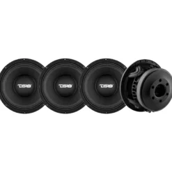 4-pack DS18 10XL1400-4, 10 tums midbas