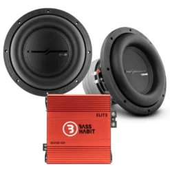 2-pack DS18 ZXI10.2D & Bass Habit SPL ELITE 3100.1D, baspaket