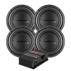 4-pack DS18 ZXI6.4D & GAS MAX PA1-1500.1DZ2, baspaket