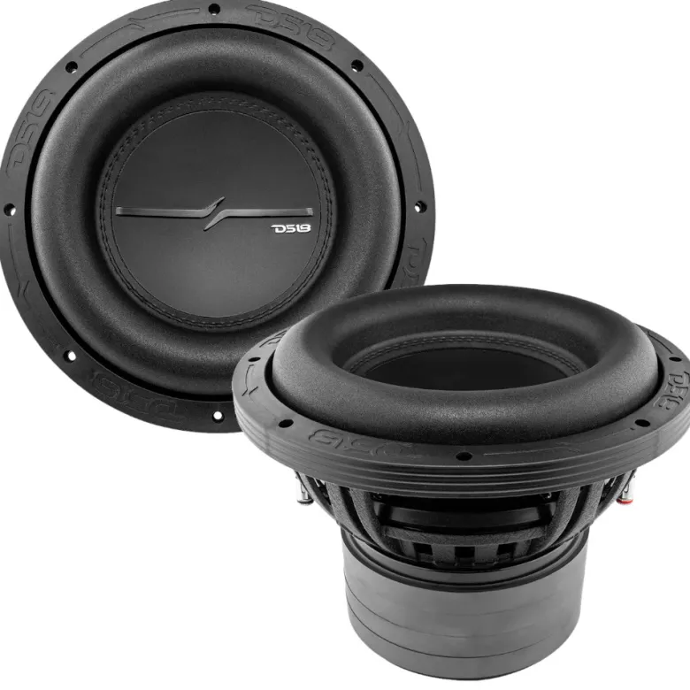 2-pack DS18 ZXI10.4D, långslagigt 10 tums baselement