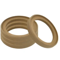 4-pack försänkta MDF-ringar, 6.5 tum