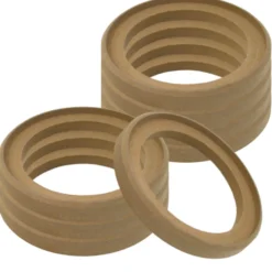 8-pack försänkta MDF-ringar, 6.5 tum