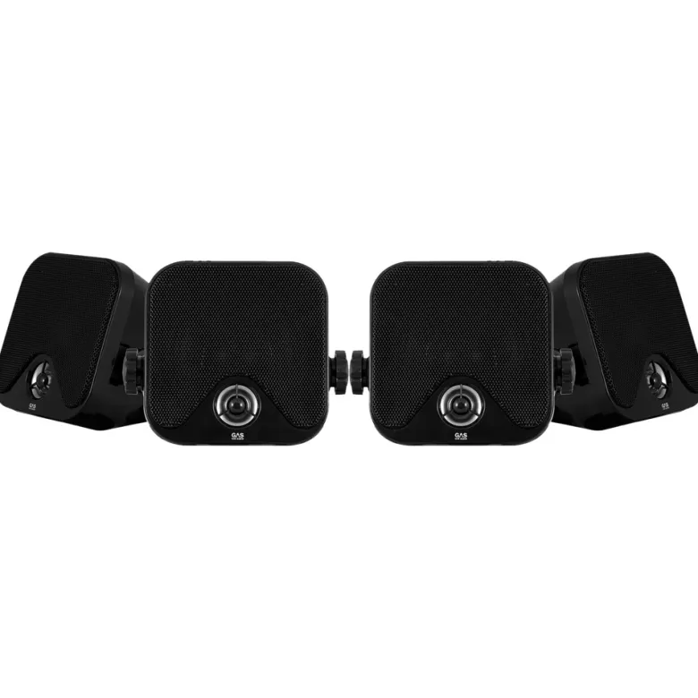 4-pack GAS MAD BK1-44, 4 tums 2-vägs lådhögtalare