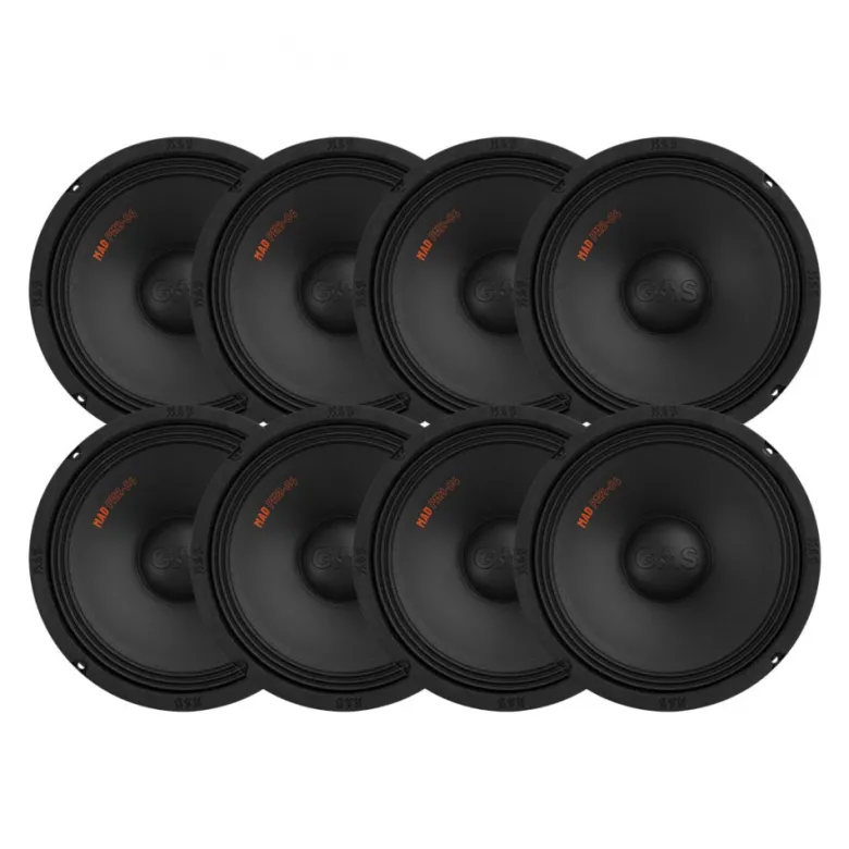 8-pack GAS MAD PM2-84, grym 8 tums midbas