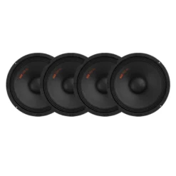 4-pack GAS MAD PM2-84, grym 8 tums midbas