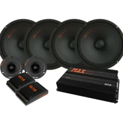 4-pack GAS MAD PM2-104 SPL-paket med steg, medium