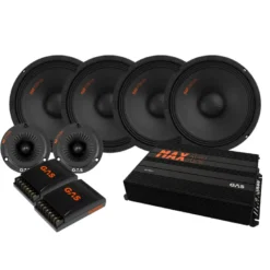 4-pack GAS MAD PM2-84 SPL-paket med steg, medium