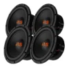 4-pack GAS MAD S2-8D2, 8" baselement