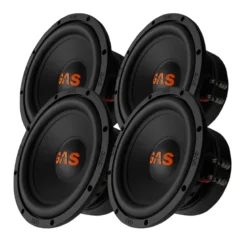 4-pack GAS MAD S2-8D2, 8" baselement