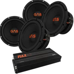 4-pack GAS MAD S2-8D2 & MAX A2-1500.1D, baspaket