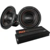 2-pack GAS MAD S3-10D2 & MAX A2-1500.1DL, baspaket