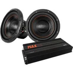 2-pack GAS MAD S3-10D2 & MAX A2-1500.1DL, baspaket