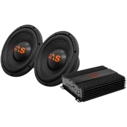 2-pack GAS MAD S1-2504 med RA2000W, 2x10 tums baspaket