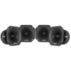 4-pack GAS MAX PT2-384 galet tunga horndiskanter, 4 Ohm