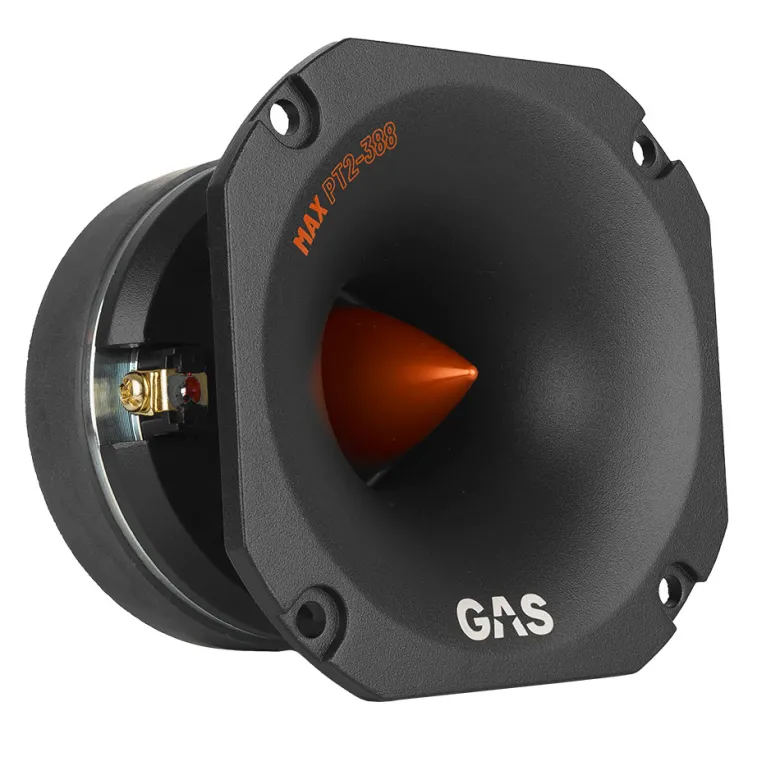 2-pack GAS MAX PT2-388 galet tung horndiskant, 8 Ohm