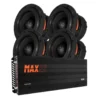 4-pack GAS MAX S1-8D1 & MAX A2-2500.1DL, baspaket till jänkare