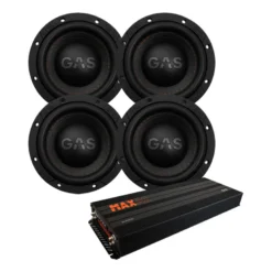 4-pack GAS MAX S1-6D1 & MAX A2-2500.1DL, baspaket