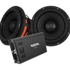 2-pack GAS MAX S2-12D1 med Recoil DII 5000.1, 2x12