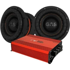 2-pack GAS MAX S2-10D1 & SPL ELITE 5100.1DF, baspaket