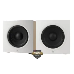 2-pack JBL Stage 220P aktiv 12 tum subwoofer, vit
