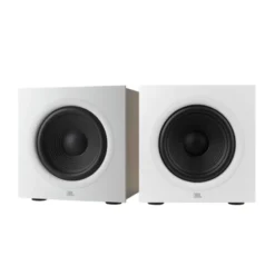 2-pack JBL Stage 200P aktiv 10 tum subwoofer, vit