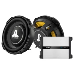 2-pack JL Audio 10TW3-D4 med JD1000/1, 2x10 baspaket