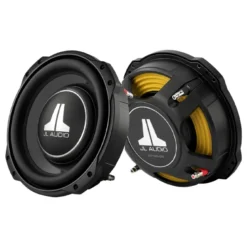 2-pack JL Audio 10TW3-D4, slimmat 10 tums baselement